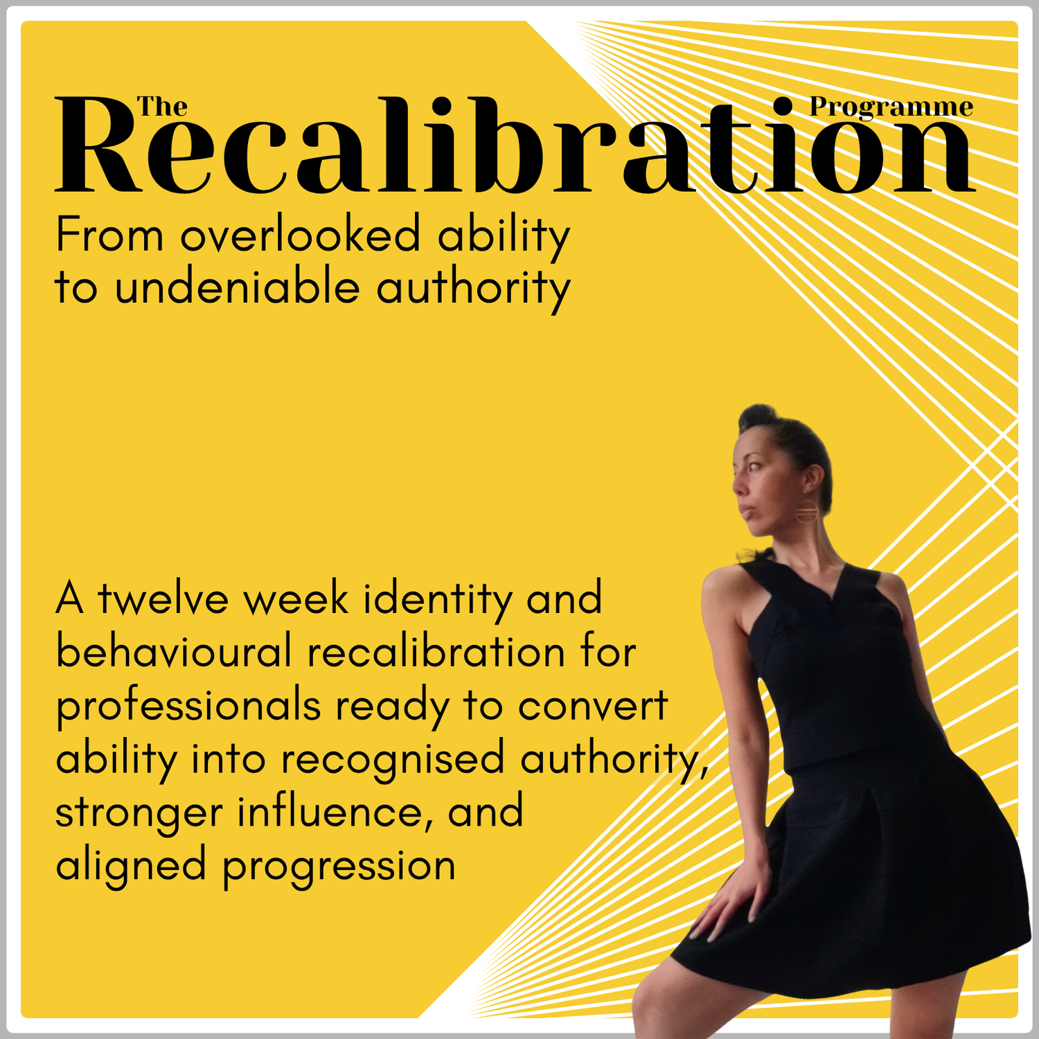 The Recalibration Programme — A twelve week identity and behavioural recalibration